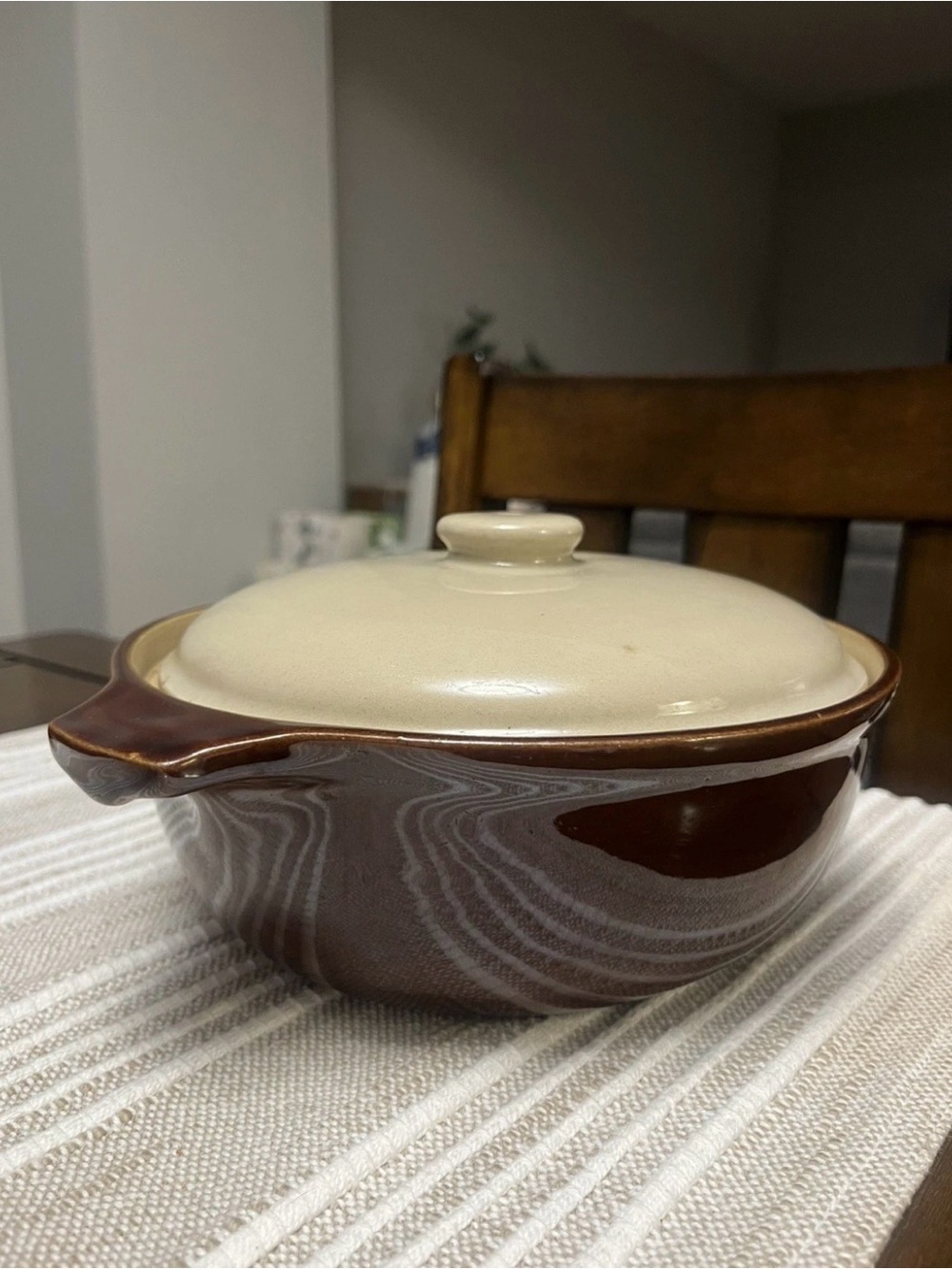 Vintage Denby Stoneware 2.5 Pint Lidded Casserole England - Picture 2 of 9